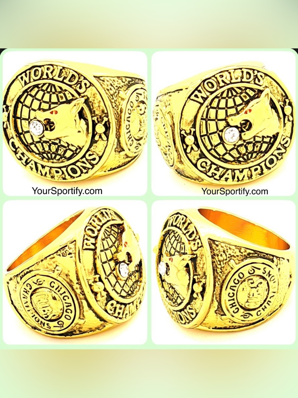 MLB / 1907 Chicago Cubs World Series Championship Ring